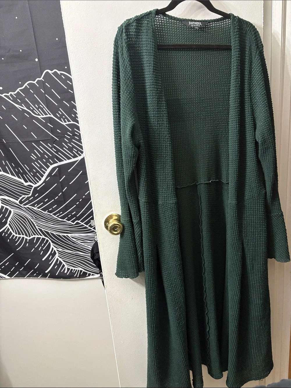 Disturbia Waffle-Knit Cardigan size 16 - Picture 1 of 6